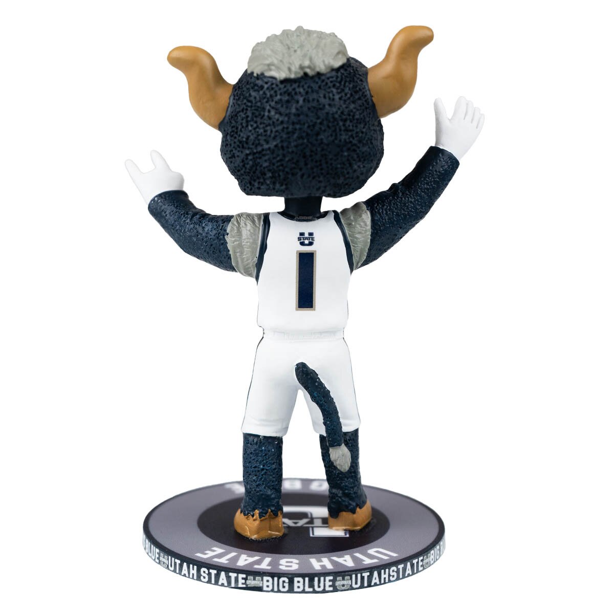 Big Blue Bobble Head
